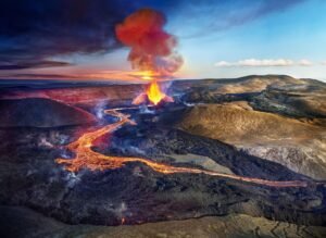 Iceland volcano erupts for the seventh time this year