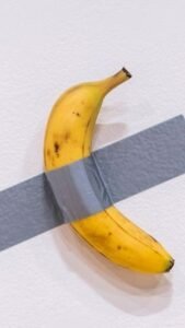 Man who spent $6.2 million on banana duct-taped to wall says he’s going to eat it